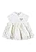 Steiff Girl's Dress -  White - 0-3 Months