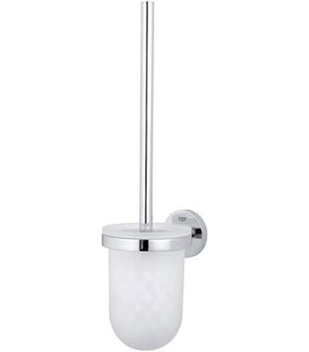 Bicchiere Con Supporto Grohe Essentials - Finitura Cromo StarLight, Accessorio Bagno Moderno