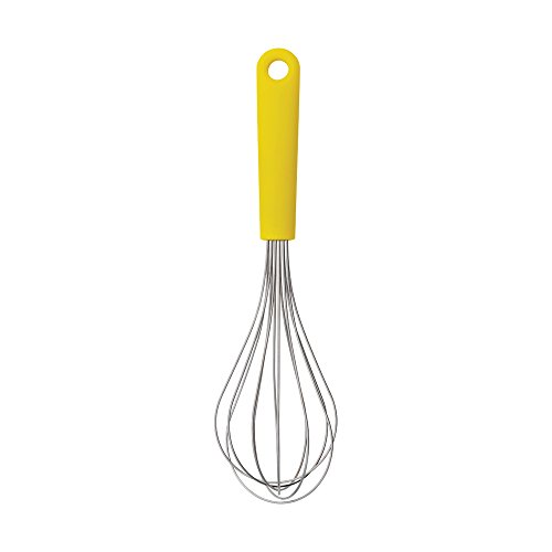 Brabantia 106484 Schneebesen, Edelstahl, gelb