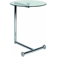 Kare 70629 Easy Living - Mesa supletoria de cristal (62 x 51 x 46 cm)