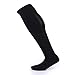 Produktbild Herren Damen Socken aus Netzstoff, mit dickem Handtuch, Fußball, Lange Fussballsocken, Schwarz (Schwarz) - C6S6I1I092452A_UK10038