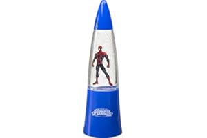 LAMPADA LED CON GLITTER SPIDERMAN M96509