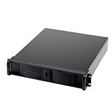 Sicherheitsorientierte Gehäuse Verarbeitung aus beschichtetem 1,2 mm SECC Stahl in schwarz. Fronttüren (abschließbar, in schwarz) und seitliche Griffe (in schwarz) aus Aluminium  gefertigt, eloxiert.