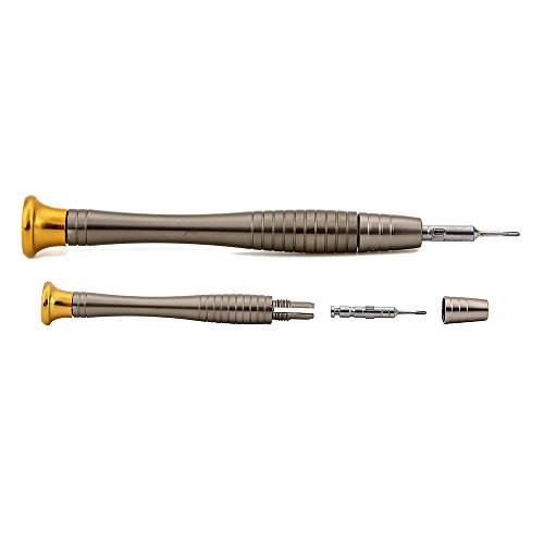 Balala Mini Schraubendreher Set 25-teilig Werkzeug Set Magnetisierbar Torque Schlitz Kreuzschlitz Etui in Lederoptik - 5