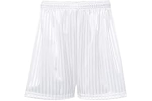 Gadgets Mafia Boys Girls Kids Unisex Summer Striped PE Shorts with Drawstring Used Indoor Outdoor Sports Gym Cycling Football (2-12 Years Sizes)