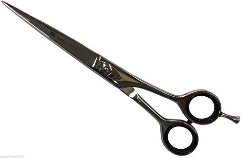 Professional Moustache Scissors and Beard Trimming Scissors, Extremely Sharp 6.5 inch for Personal & Barber Salon BS* (6.5 inch)