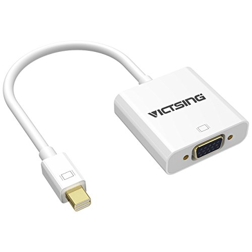 VicTsing Mini DisplayPort DP auf VGA Adapter Kabel Konverter für Apple MacBook, MacBook Air, MacBook Pro, iMac, Mac mini, Microsoft Surface Pro/ Pro 2/ Pro 3, Lenovol Thinkpad X1/ Carbon/ Touch/ Helix. (weiß) - 7