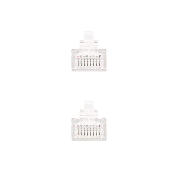 NanoCable 10.20.0402-W - Cable de red Ethernet RJ45 Cat.6 UTP AWG24, 100% cobre, Blanco, latiguillo de 2mts - Image 4
