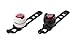 Fabrilla Bike-Bicycle Super Bright Led Safety Warning Head And Tail Lights (Set Of 2)(Black:White) RS.319.00
