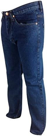 Mens Basic Hard Wearing Regular Fit Denim Jeans Waist 30-50 Leg 27 29 31 Comfort Casual Basic Plain Work Relaxed Pants Black Stonewash Blue Light Bleach Short Regular