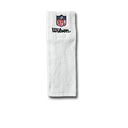 Wilson - Towel Football Americain Wilson Blanc
