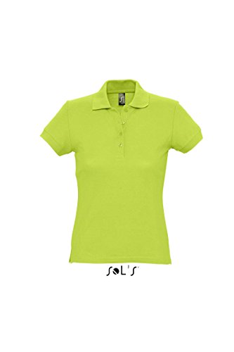 Preisvergleich Produktbild Sols - Passion - Damen Poloshirt Kurzarm , Apple Green , M M,Apple Green
