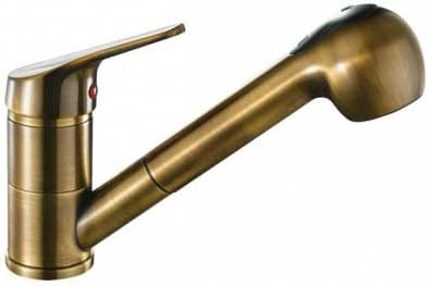 Bluewater Old Gold Kitchen Sink tap with The Pull-Out spout Virginia
