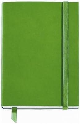 Notebook Flexible Apple Green Size Pocket with Rubber