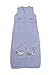Produktbild Schlummersack Baby Sommer Schlafsack ungefüttert 0.5 Tog blau für Jungs - Zug - 12-36 Monate/110 cm