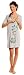 Zeta Ville - Women's Maternity Cotton Cartoon Print Nursing Nightdress - 366c (Green, UK 16)
