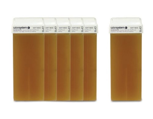 Just Wax Roller Wax Cartridges - Soft Wax 6 x 100ml