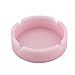Produktbild TAOtTAO Silicone Ashtray Leuchtender Silikon-Gummi-Hochtemperatur-hitzebeständiger Runder Designaschenbecher (Rosa)