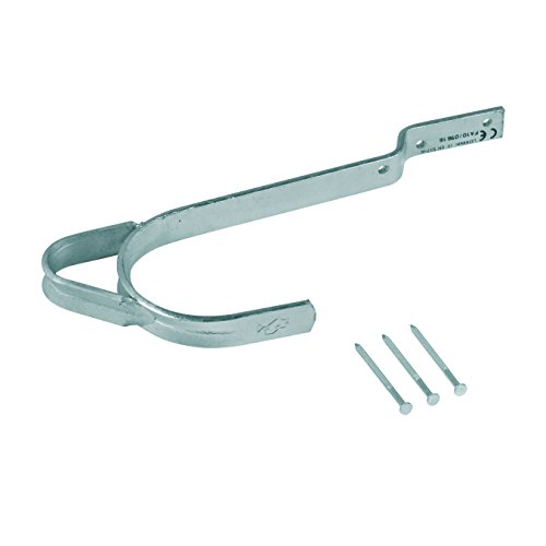 HYMER Sicherheits-Dachhaken Typ A für Dachauflegeleitern - Ziegel Pfannen und sonstige Bedachungen, anthrazit, 54656