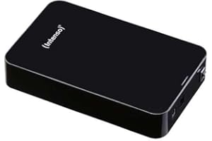 Intenso Memory Center - Disco Duro Externo de 4 TB (3.5", 12 V, USB 3.0), Negro