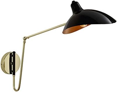 yxhflo Loft industrial wind wall lights fold telescopic Zhang Bluetooth dance pawl creative Robot Arm rocker arm read bedroom bed lamps Wall lamp
