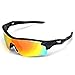 Produktbild MaxAst Sportbrille Outdoor Motorrad Brille Herren Schutzbrille Unisex Schwarz