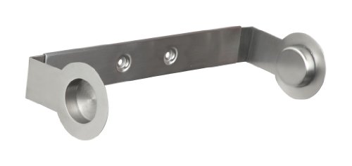 Wenko 2318100 Universal Küchenrollenhalter Cerri, Edelstahl rostfrei, 21-33 x 6 x 9 cm, Silber matt - 2