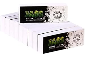 PLUZEN Jass filter Tips Classic Edtion. Taille L. Pack de 10 carnets de 50 filtres en carton.
