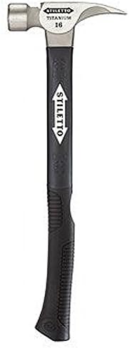 Stiletto TI16MC-F 16 oz Ti Milled Face with Curved Poly-Fiberglass Handle, 18"