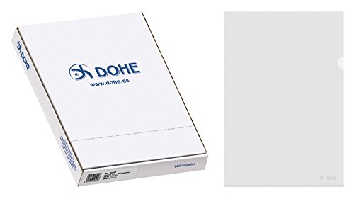 Dohe 90590 - Caja Dossier u ero Folio Cristal 100 Uds Dohe 90590 - Caja Dossier u ero Folio Cristal 100 Uds