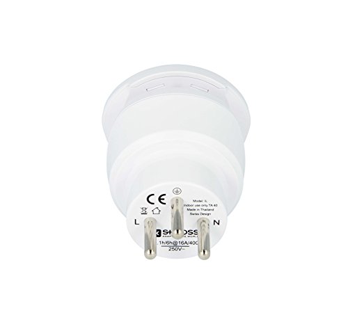 SKROSS Combo World to Israel: Reiseadapter für Reisen aus der ganzen Welt in Länder, die den israelischen oder den Schuko-Standard verwenden - 5