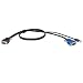 Produktbild LINDY KVM Systemkabel KVM Switch Combo Serie USB 1m. HD15M - HD15M+USB-AM, 1m