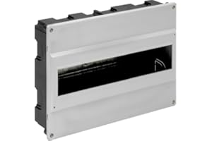 Solera 688B - Caja distribución. De 277x188x55. Hasta 14 elementos. Con tornillos precintable.Blanco. Empotrar.