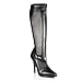 Produktbild Pleaser Seduce-2000 - Sexy High Heels Stretch Knie Stiefel 36-48, Größe:EU-39 / US-9 / UK-6