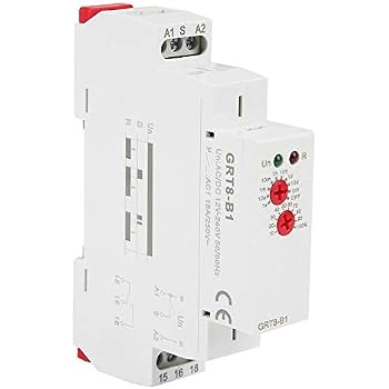Relais Temporisé Multifonction 10 Programmes – Montage Rail DIN 35mm – 220V – Pour Industriel