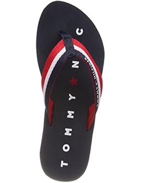 Tommy Hilfiger Damen Tommy Loves NY Beach Sandal Zehentrenner
