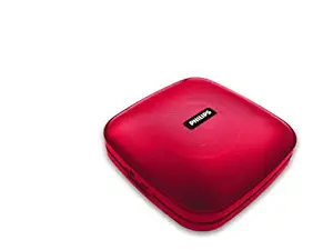 (Renewed) PHILIPS BT2505R 7 Watt Wireless Bluetooth Portable Speaker (Red)