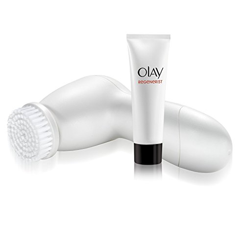 Olay Regenerist 3 Point Super Cleansing System Exfoliating Face Wash & cleansing exfoliating face brush