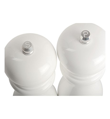 Ib Laursen Salz/Pfeffermühle weiss 2 er Set - 2