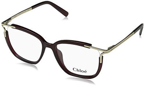 Preisvergleich Produktbild CHLOE' Damen CE2689 Brillengestelle Wine 53