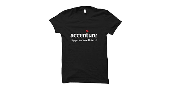 Shop Accenture Round Neck T-Shirt 