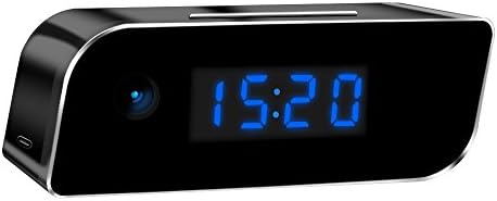 UMANOR Wifi Hidden Spy Camera – Full HD 1080P Indoor Security Camera Clock with Motion Detection, Remote Live Stream Video, Nanny Camera and Baby Monitor
