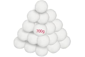 USHOP Balles Filtrantes,700g Boules de Filtre de Piscine,Réutilisables Balle Filtrante Piscine,Peut Remplacer 25kg Sable Filtrant,Convient à Divers Systèmes de Filtration,Filtre à Sable