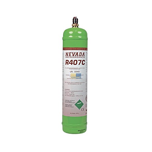 Preisvergleich Produktbild ORIGINAL 750ml bzw. 850g Nevada R407C Kältemittel Haushalt- und Gewerbegeräte Flüssiggas Zylinder Kühlschrank Gefrierschrank Füllung Klimamittel KFZ Klimaanlage Klima