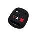 Price comparison product image Fassport Silicone Cover Skin Jacket fit for LEXUS 3 Button Remote Key CV4451 Black