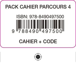 PARCOURS 4 PACK CAHIER DEXERCICES -  (2022)