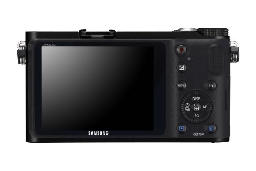 Samsung NX210 Digital WIFI Compact System Camera - Black (20.3MP, 18-55mm Lense Kit) 3.0 inch AMOLED display