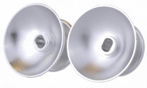 MITE Benutzerdefinierte Metall Thumbsticks Analog Thumbsticks für Sony Dual Shock Controller PS4 Auf Lager (Silver) - 4