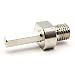 Produktbild HOBBYPOWER24 Premium Diamantbohrkrone Fliesenbohrer Diamantbohrer Diamant Bohrkrone Fliese Feinsteinzeug Marmor Naturstein Granit M14 passend für Winkelschleifer Flex (Adapter)