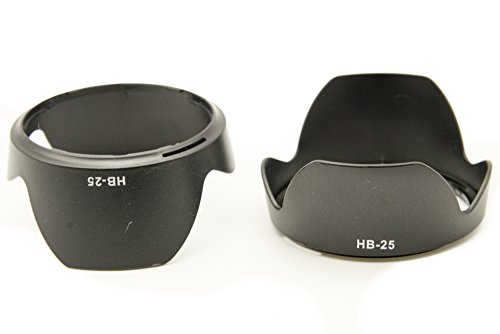 PROtastic Replacement HB-25 HB25 Petal Lens Hood *** 2 PACK *** For Nikon 24-85mm f/2.8-4 D-AF & 24-120mm f/3.5-5.6 G-AFS VR Lenses